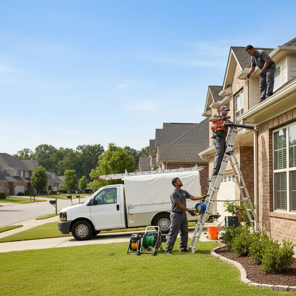 Home Gutter Service in Hoyleton, IL near me